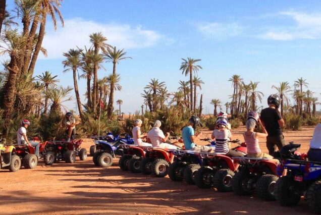 Quad biking